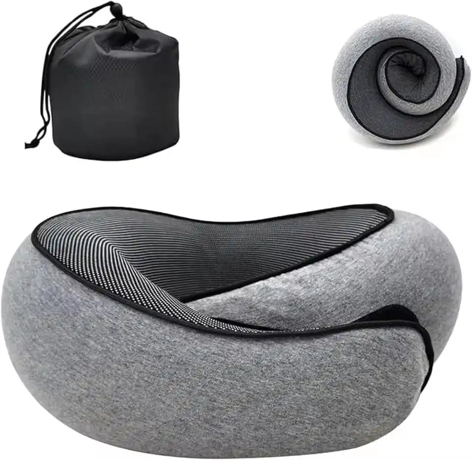 Peregrinus™ Luxury Travel Pillow – Washable Modal Cover & Memory Foam Comfort